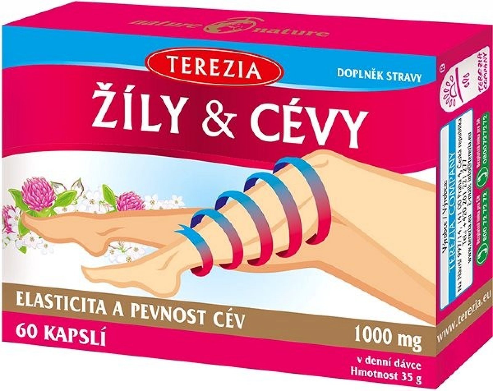 Terezia Žíly & Cévy 60 kapslí